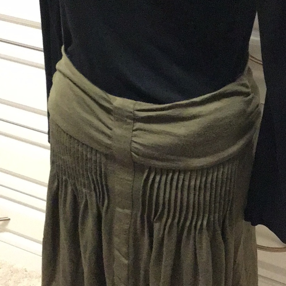 Anthropologie Cordelia Hunter Green Skirt - Picture 2 of 4